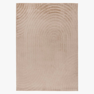 COMFORT Tapis doux à motif beige - 160x230 cm