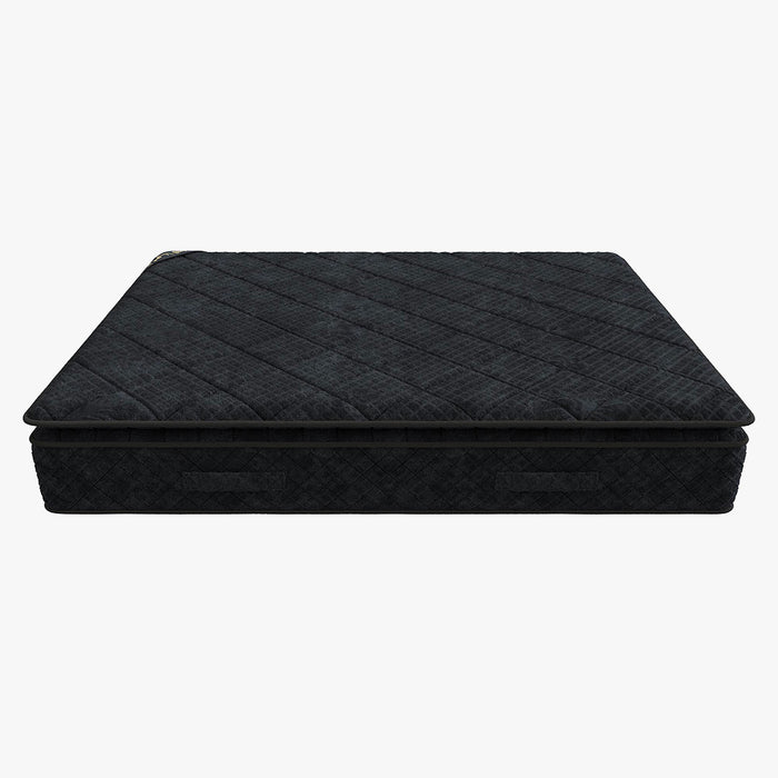 DUBAI BLACK Matelas mémoire de forme et ressorts ensachés 140x190 cm épaisseur 33 cm