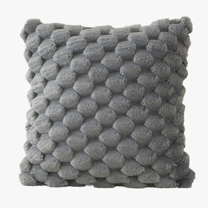 MEYS Coussin carré en tissu gris 45x45 cm