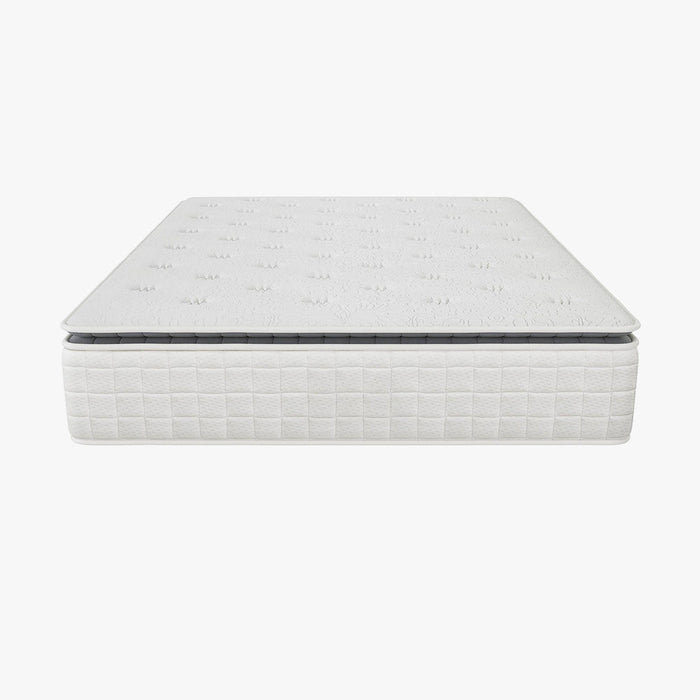 CACHEMIRE Matelas ressorts ensachés 140x190 cm épaisseur 28 cm
