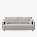 DAYLA Canapé 3 places convertible en tissu beige
