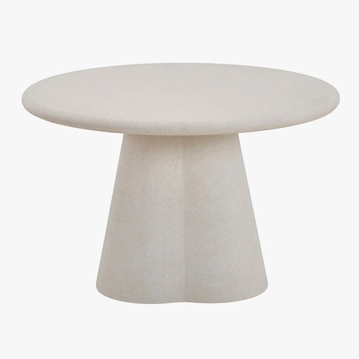 FARO Table à manger ronde couleur ciment 120 cm – Table à manger – vue 2
