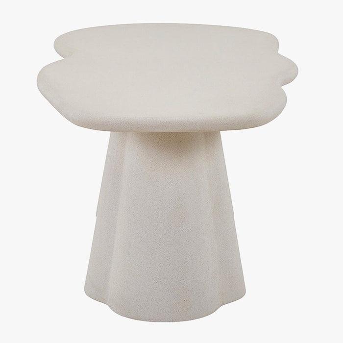 FARO XL Table à manger couleur ciment 220 cm