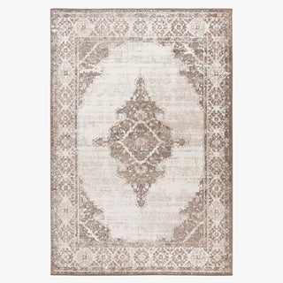 MILAS Tapis oriental en tissu beige - 120x170 cm