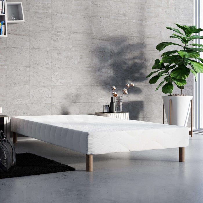 MOONLIGHT Sommier 90x200 + 4 pieds