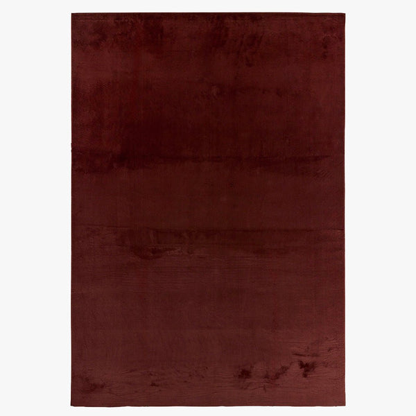 NUBE Tapis en tissu doux marron - 160x230 cm