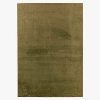 NUBE Tapis en tissu doux vert - 160x230 cm