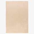 RELAX Tapis en tissu doux beige - 120x160 cm