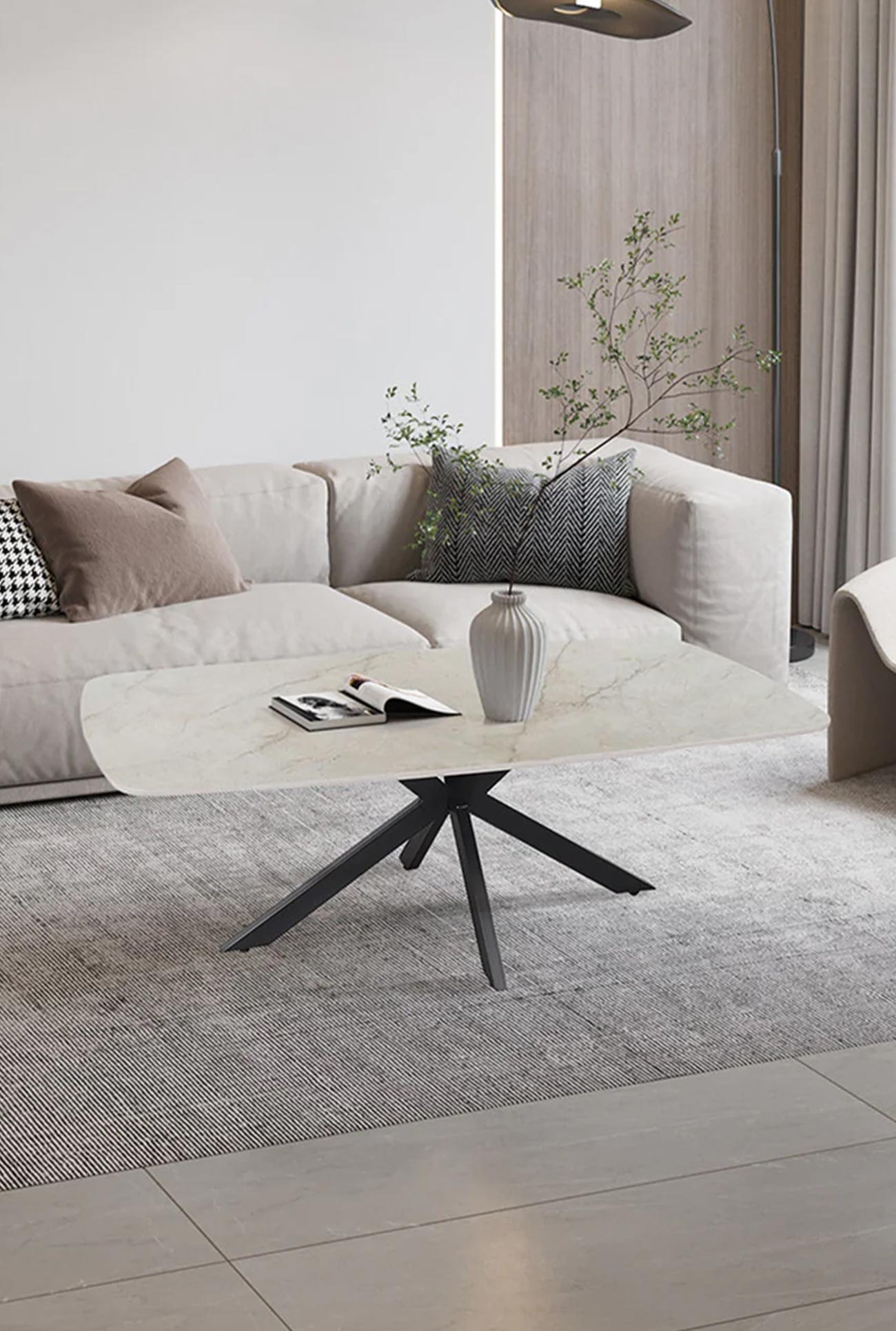 APOLLO - Tables à manger & basses en pierre frittée - Mobilier Deco
