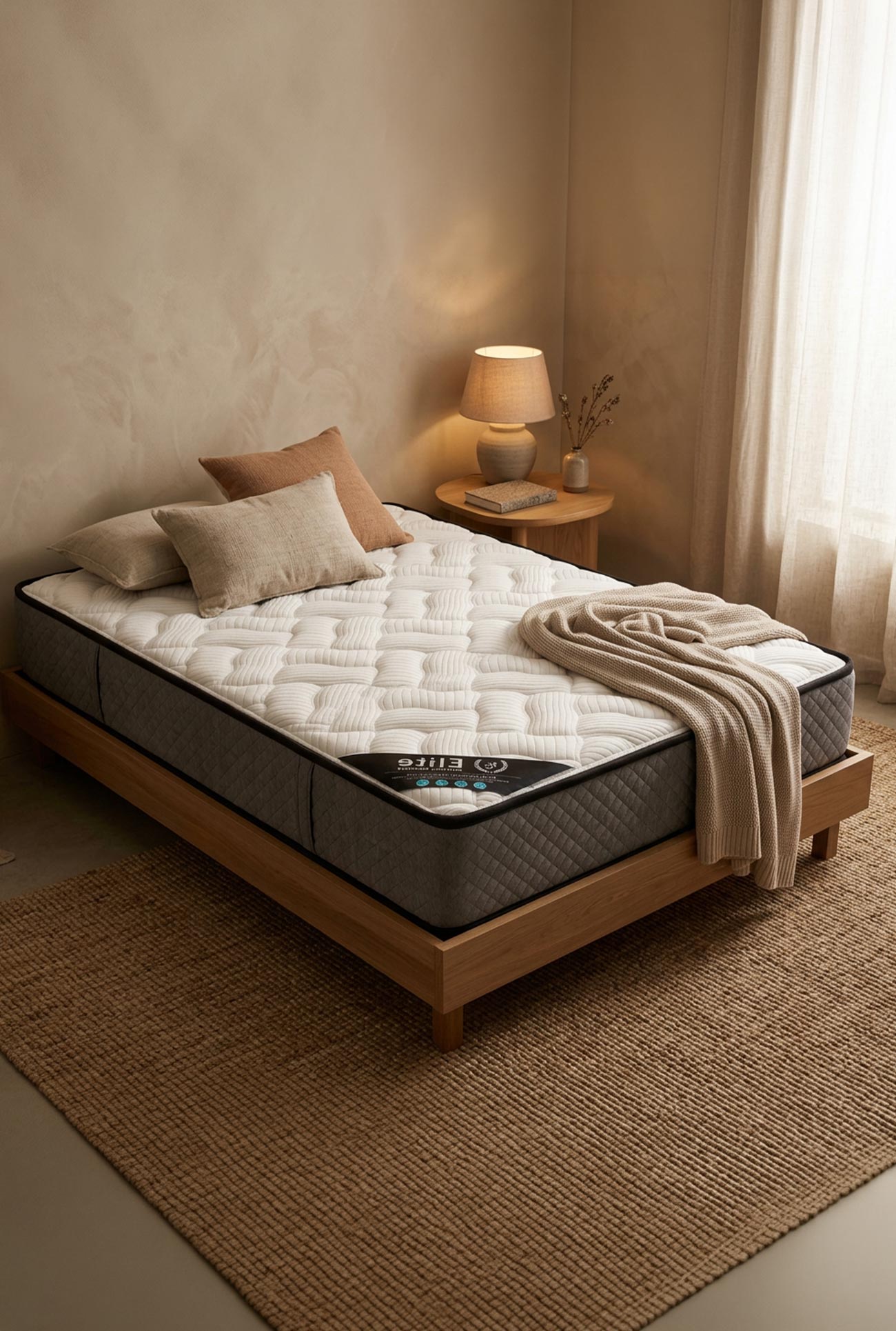 CELESTE - Matelas mousse haute résilience - Mobilier Deco