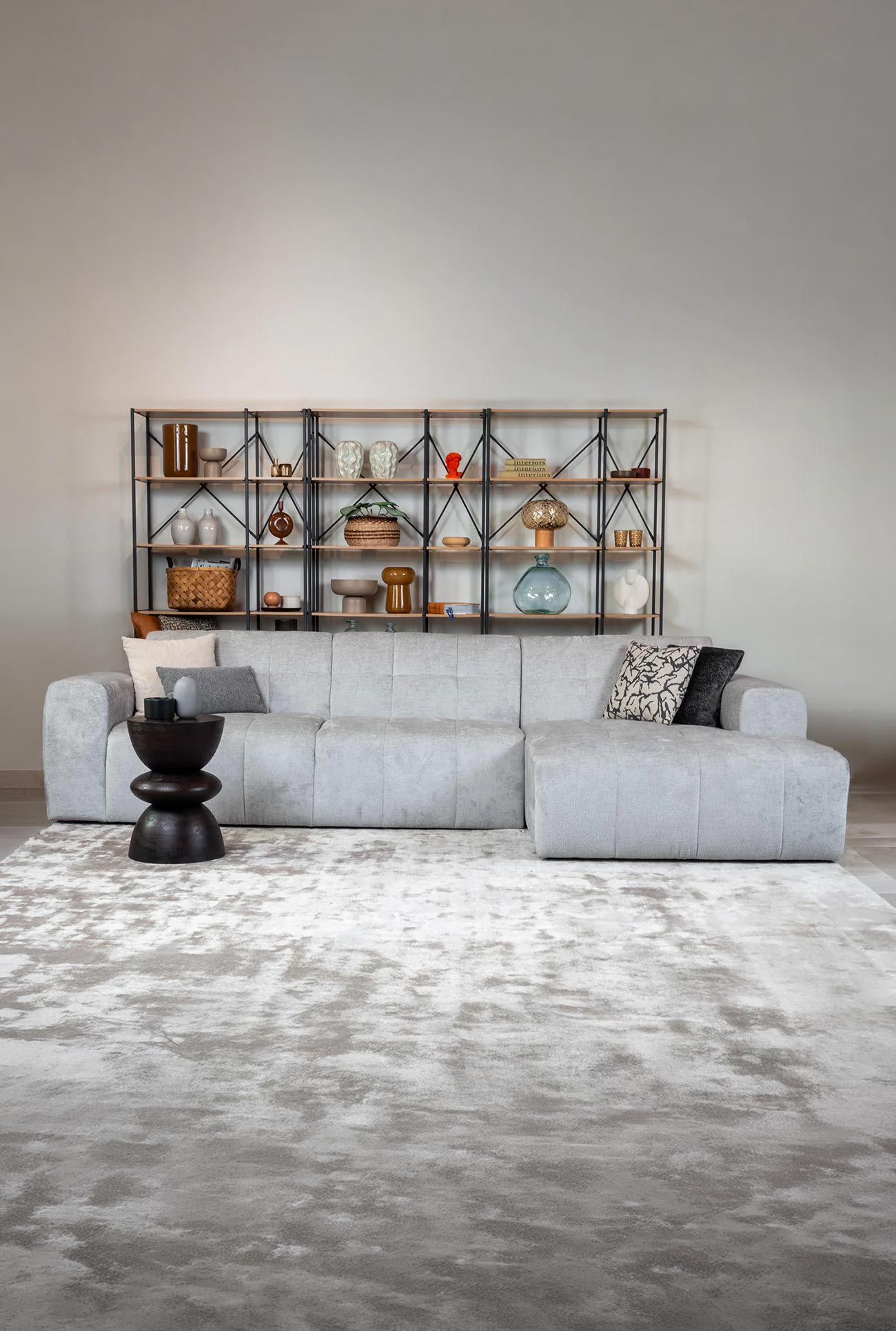 CYNDA – Canapés d'angle en tissu - Mobilier Deco