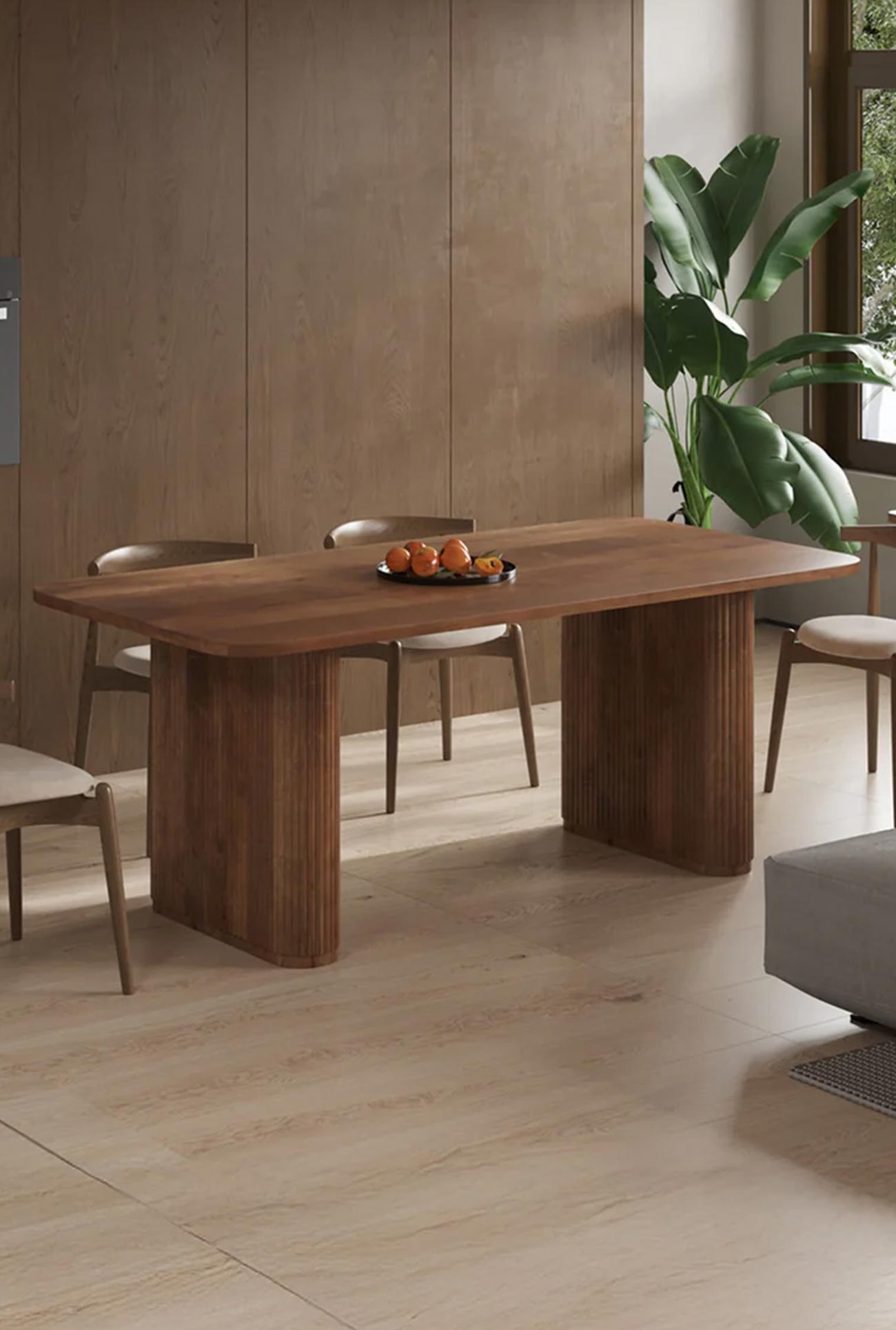 JEAN - Tables à manger & tables basses en bois de manguier - Mobilier Deco