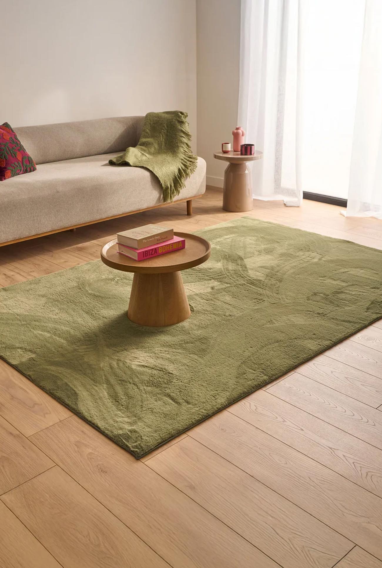 NUBE - Tapis tissu doux 160x230 cm - Mobilier Deco