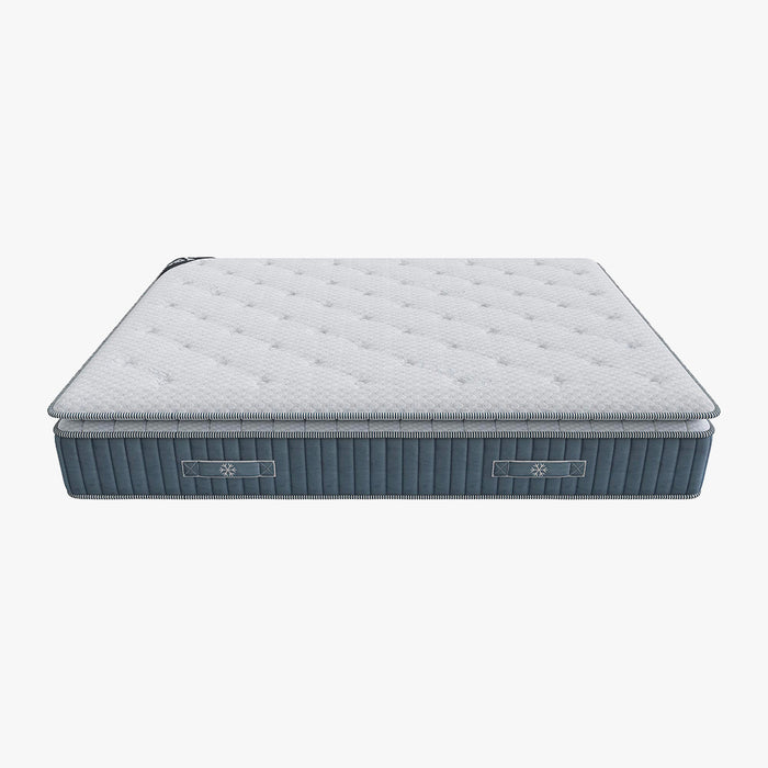 COOL MAX Matelas mémoire de forme et ressorts ensachés 140x190 cm épaisseur 31 cm