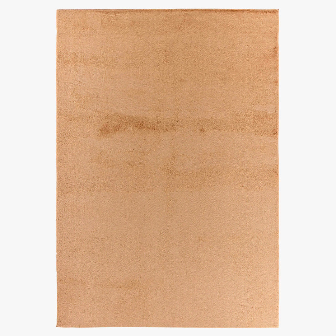 NUBE Tapis en tissu doux beige - 160x230 cm