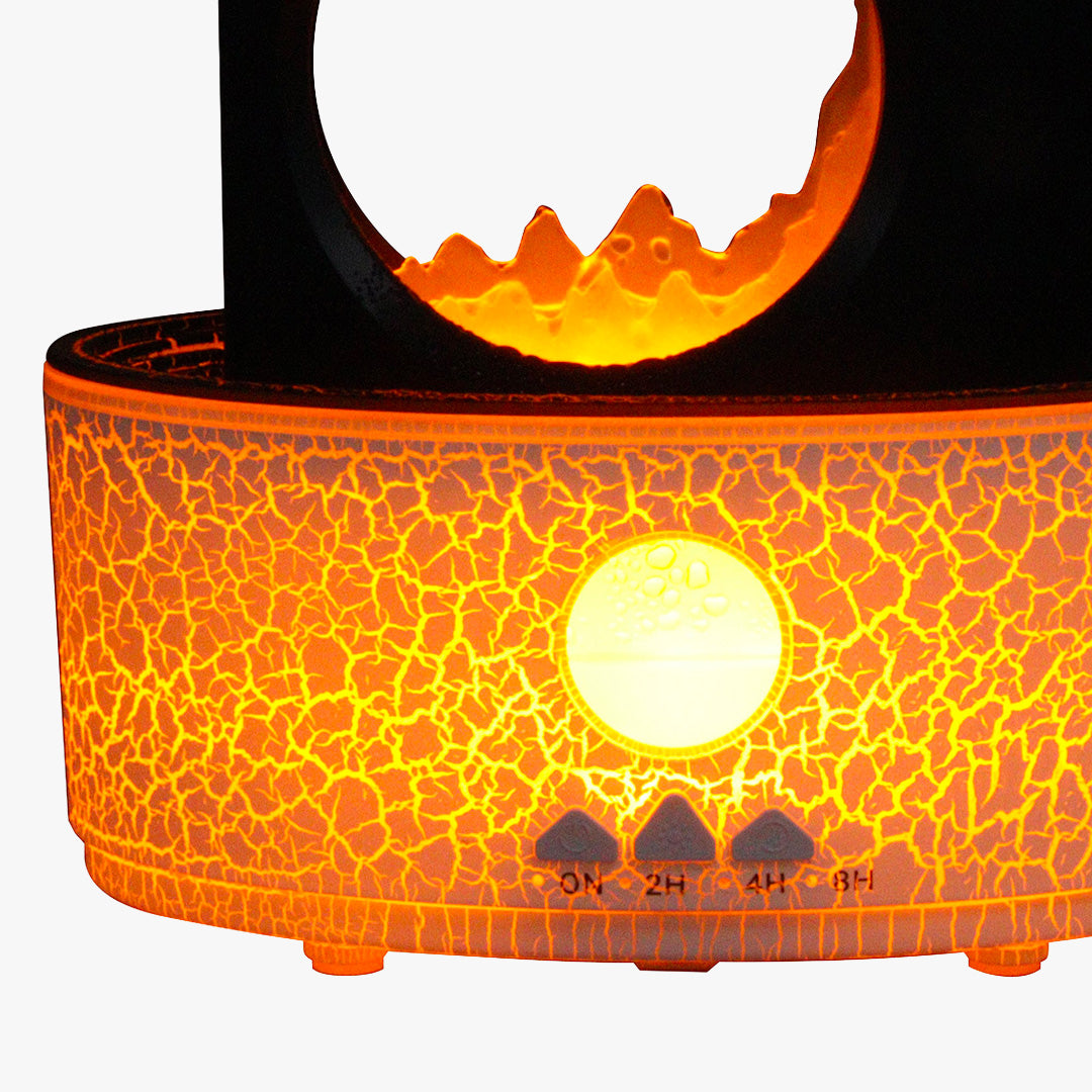 SHIVA Diffuseur d'huiles essentielles à LED noir