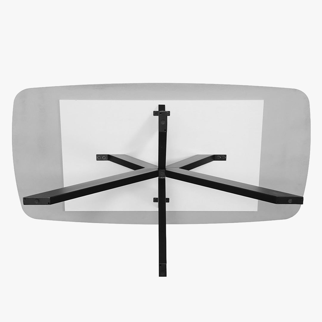 APOLLO XL Table à manger en pierre frittée beige 180 cm