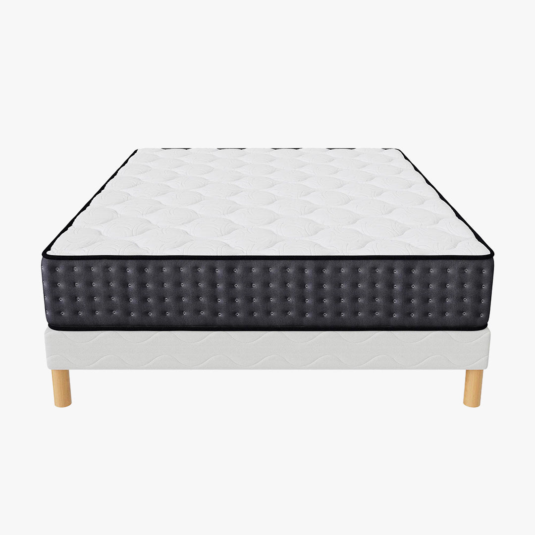 KENAN Ensemble sommier + matelas 26 cm 160x200