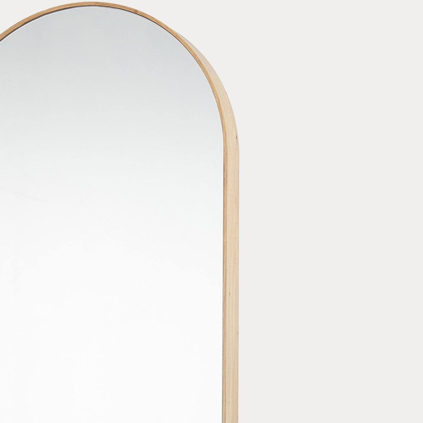 CASSY Miroir sur pieds 160x40 cm couleur chêne vieilli