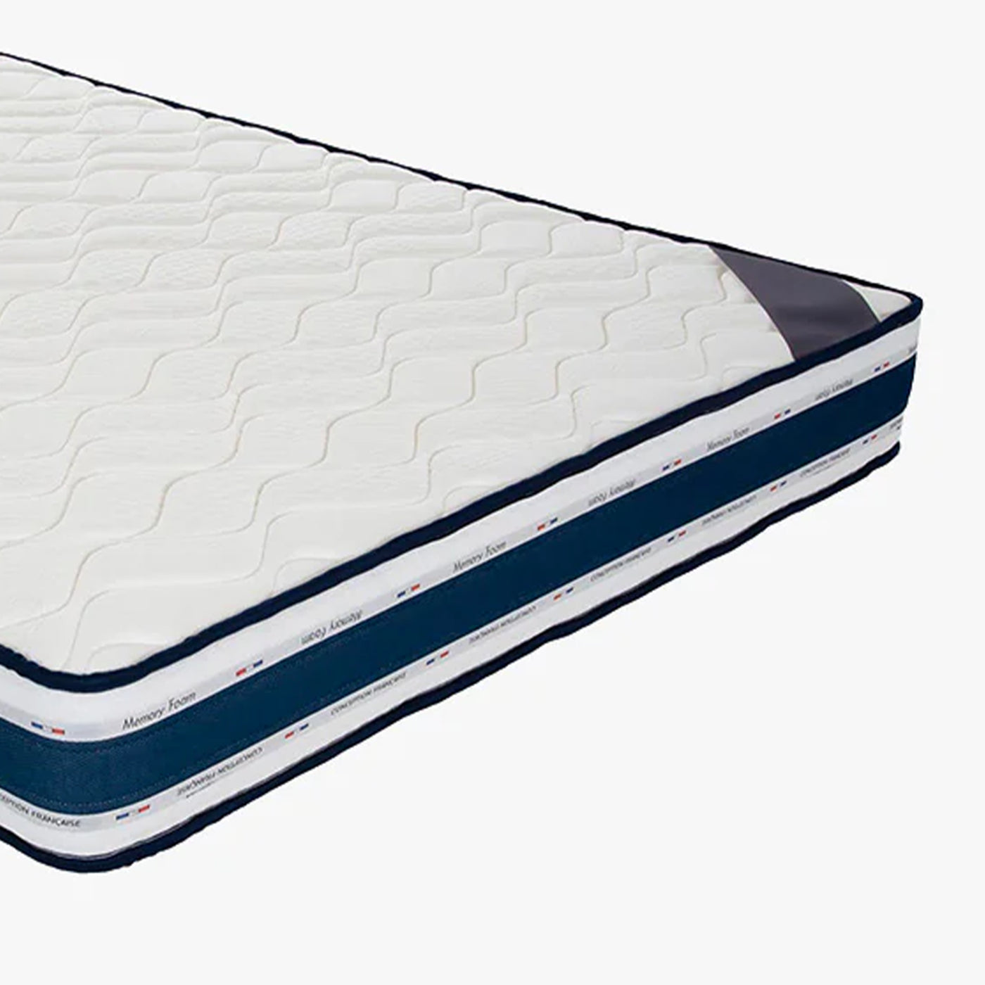 MATIAS Matelas mémoire de forme 160x200 cm épaisseur 22 cm