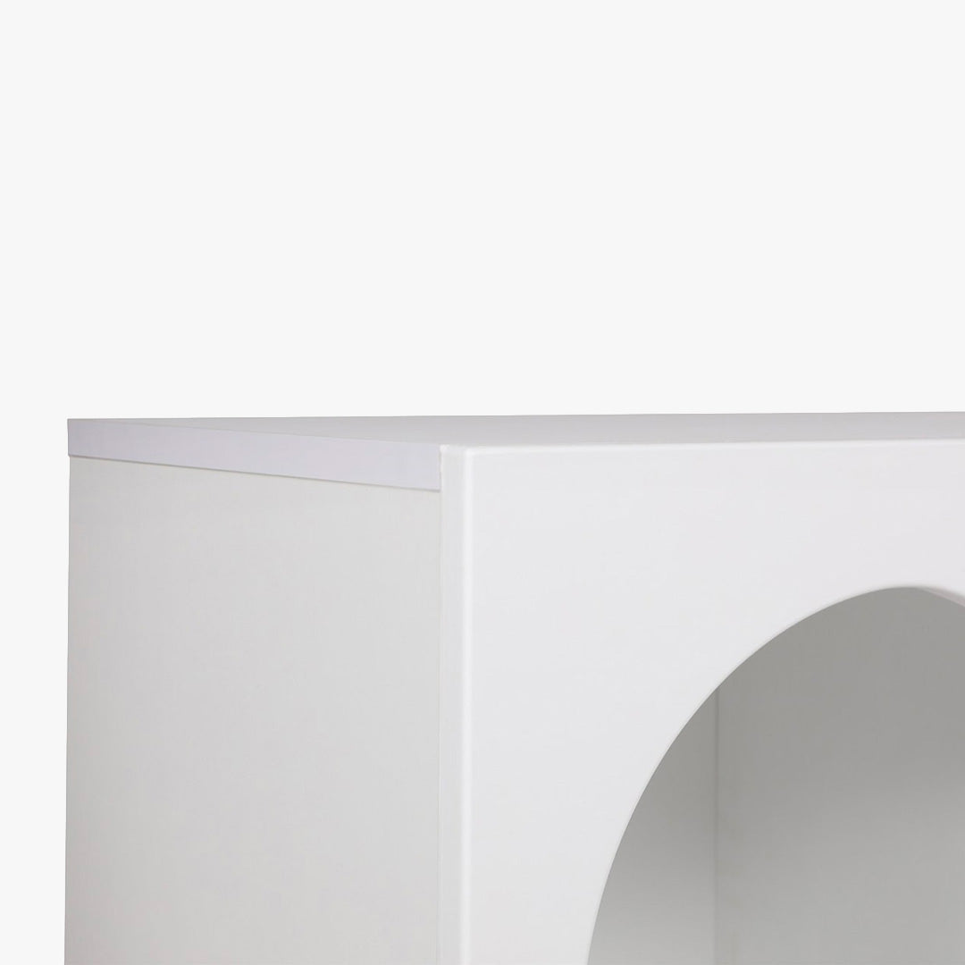 VERA Console avec 6 niches blanc 120 cm