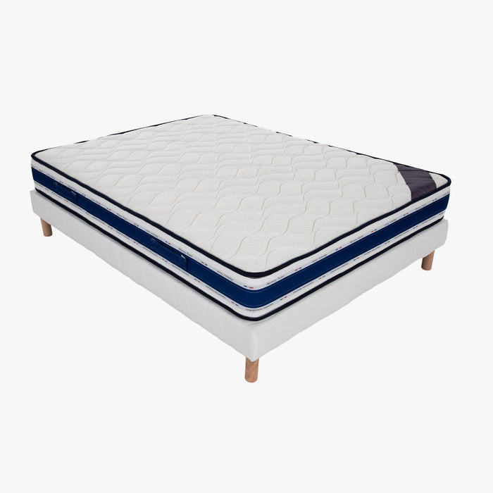 MOON Ensemble sommier+matelas 22 cm 160x200