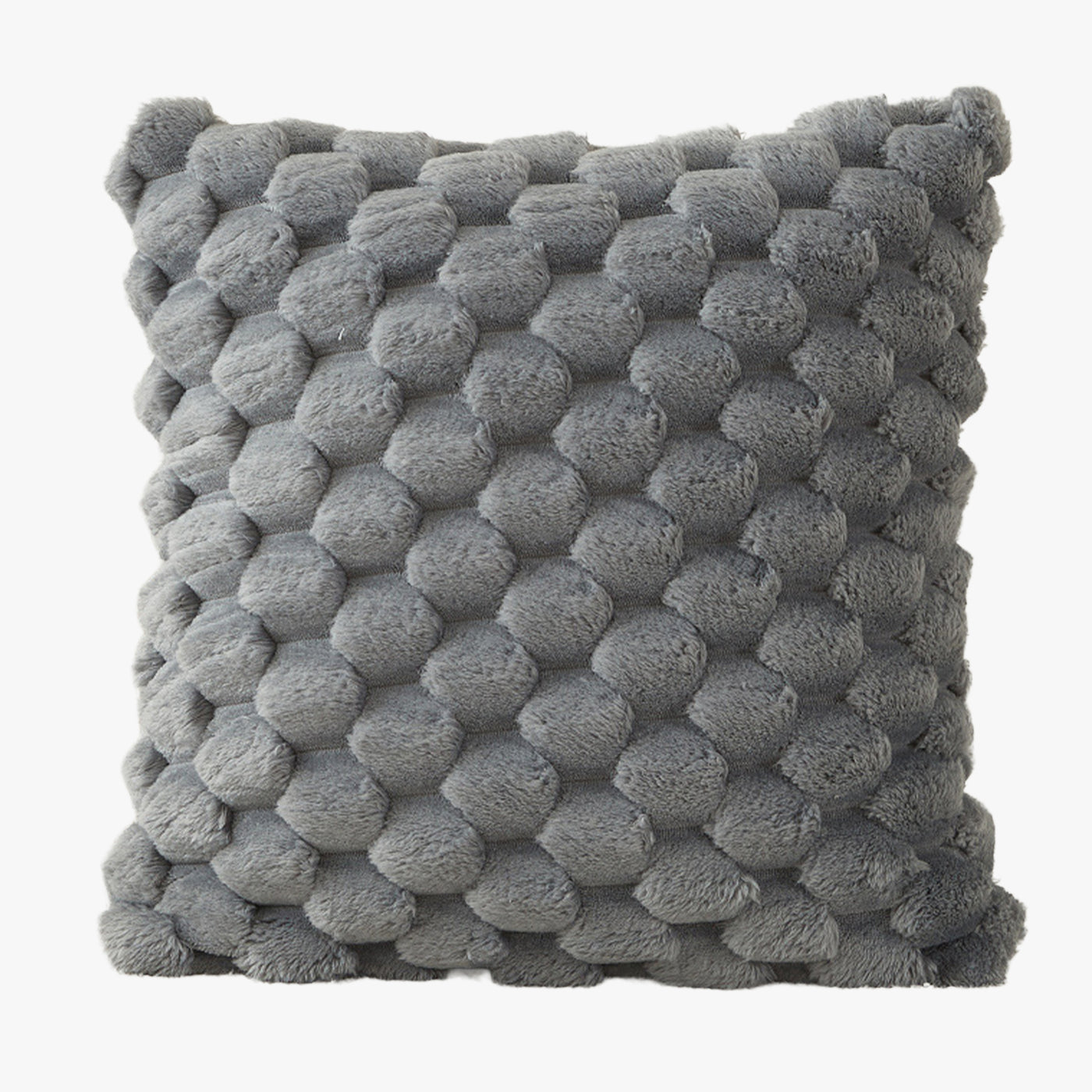 MEYS Coussin carré en tissu gris 45x45 cm
