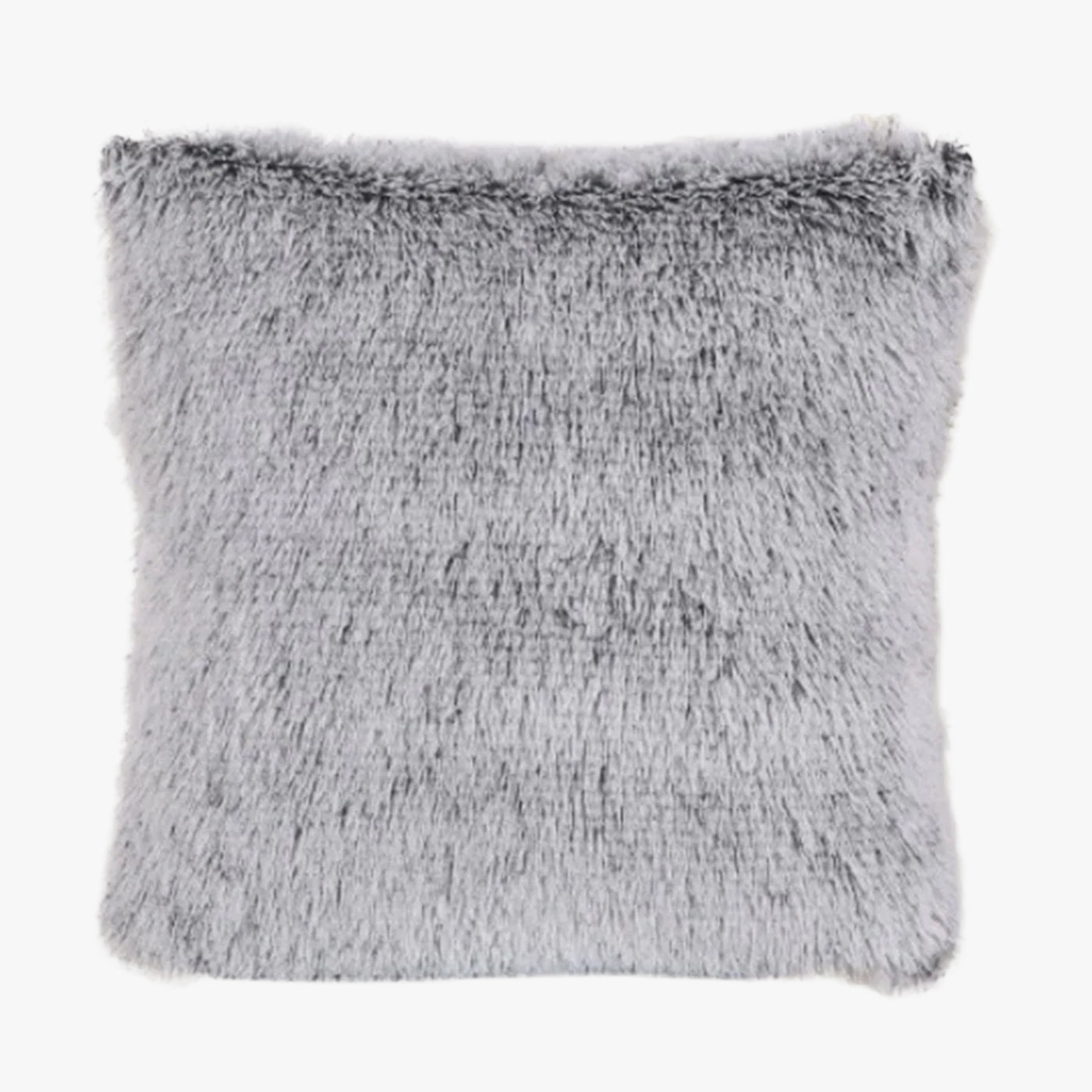 PERLA Coussin carré en tissu gris 42x42 cm