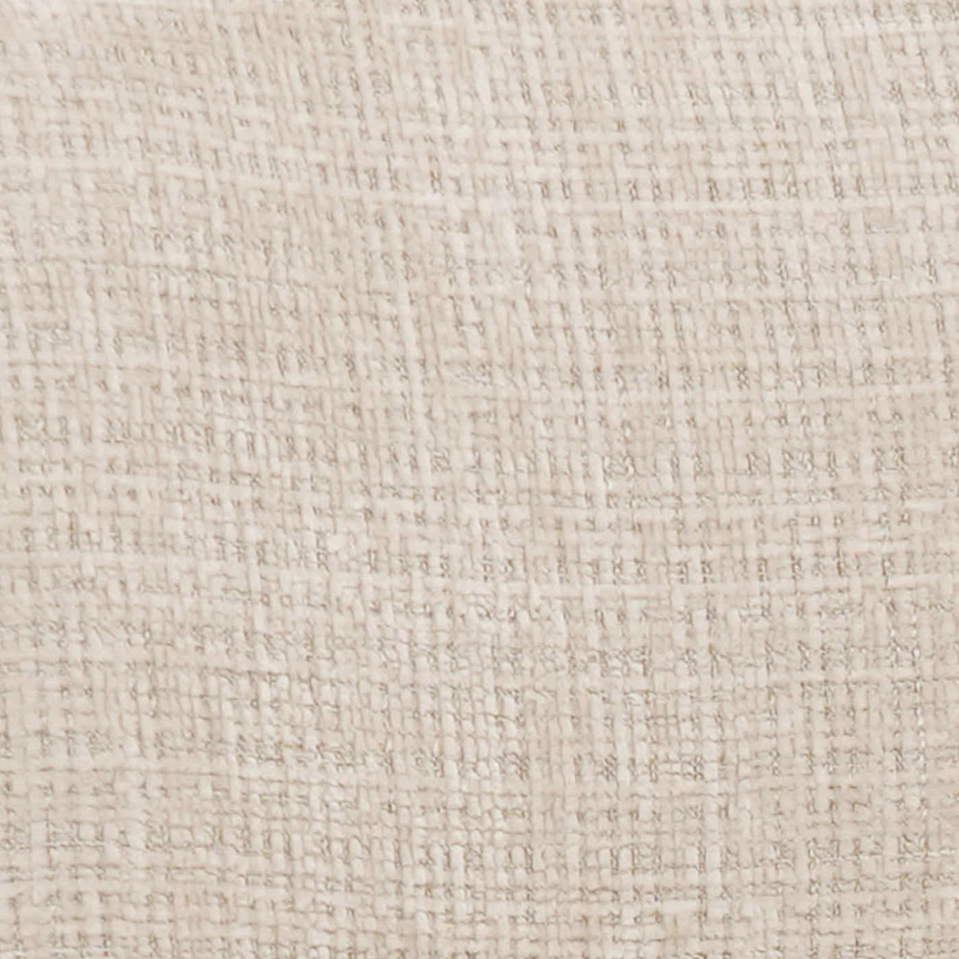 AMELI Lot de 2 chaises en tissu beige pieds en métal beige