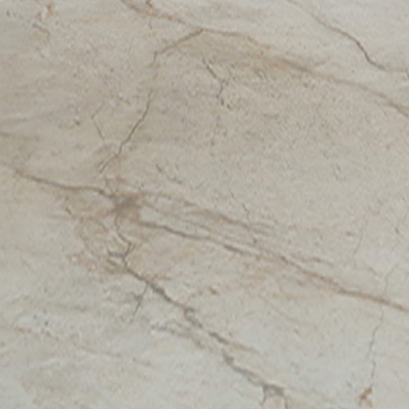 APOLLO Table basse ovale en pierre frittée beige 130 cm