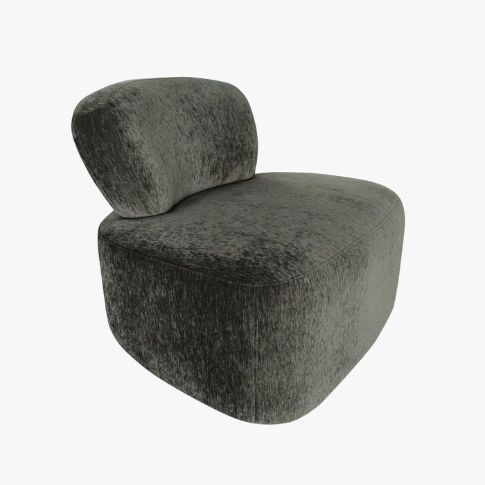ASTON Fauteuil pivotant en tissu vert