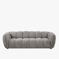 CAMILLE Canapé 3 places en tissu taupe