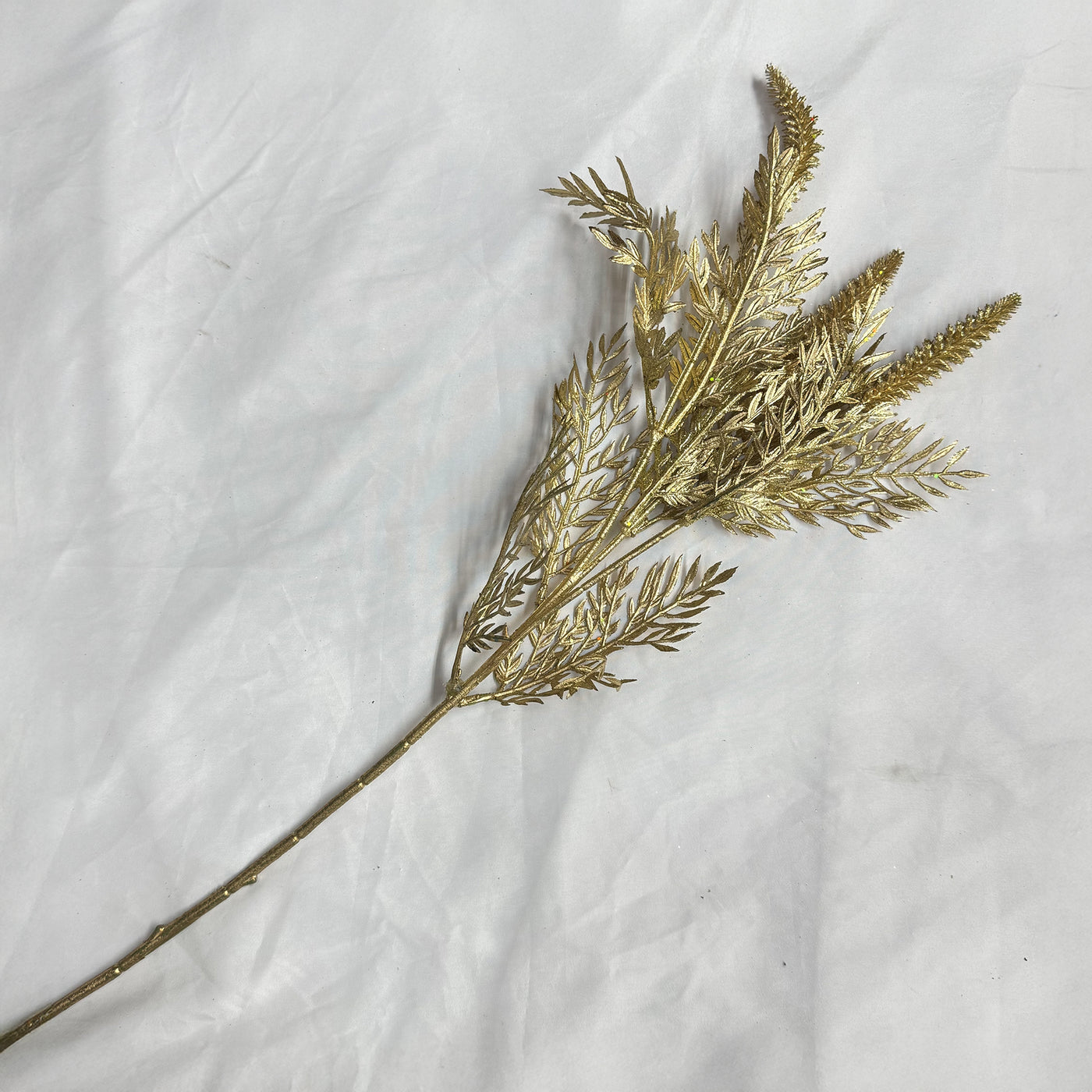 CESAR Branche florale artificielle doré - 70 cm