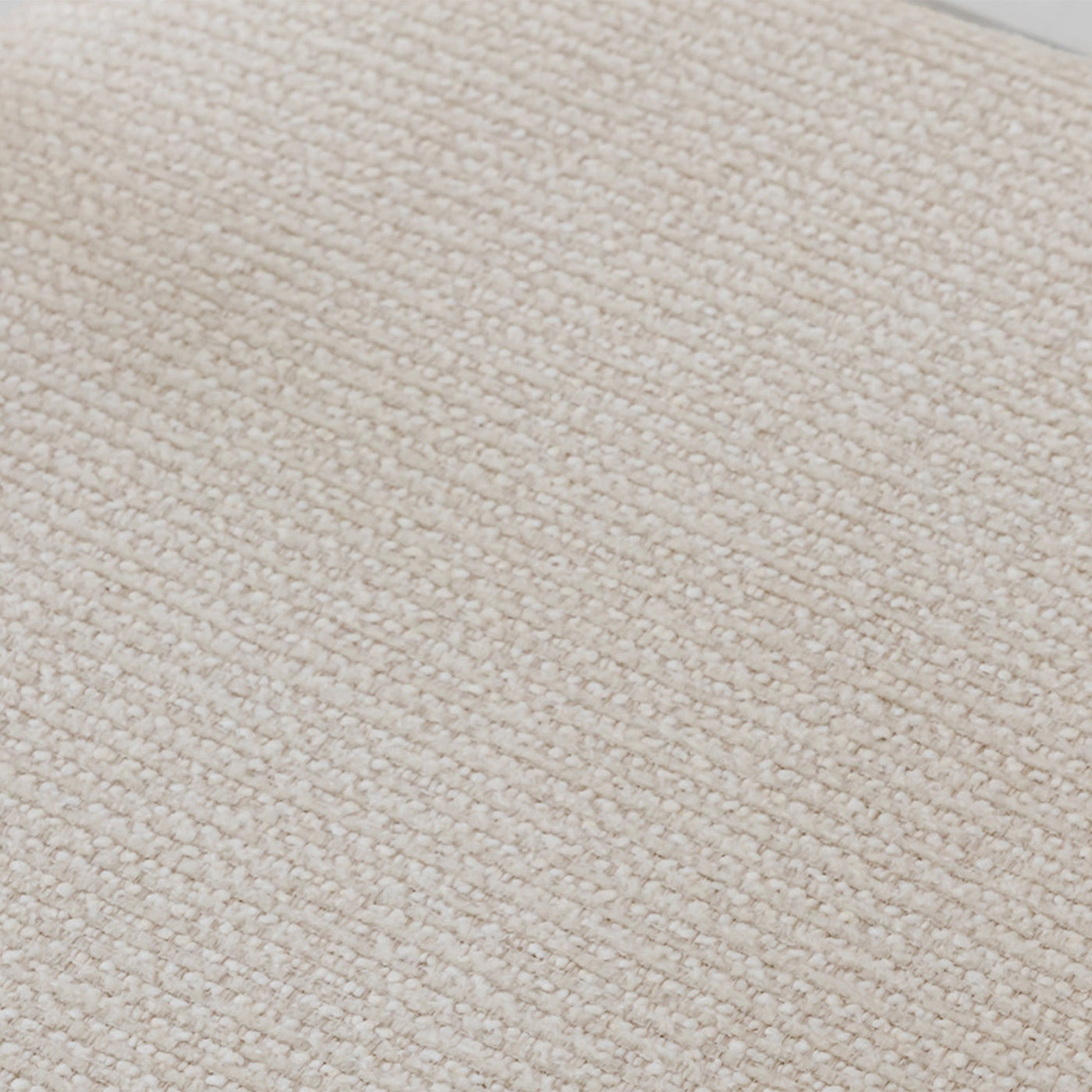 CLAIRE Chaise en tissu beige piètement en bois clair - Chaise de repas - Mobilier Deco