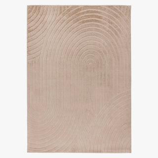 COMFORT Tapis doux à motif beige - 160x230 cm