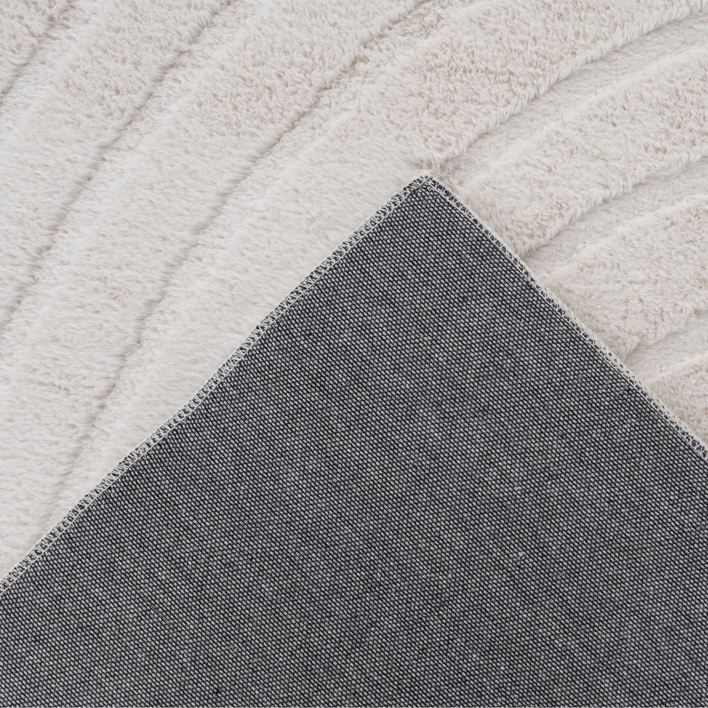 COMFORT Tapis doux à motif écru - 160x230 cm