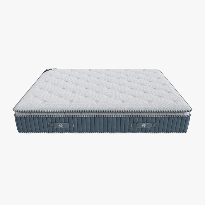 COOL MAX Matelas mémoire de forme et ressorts ensachés 140x190 cm épaisseur 31 cm