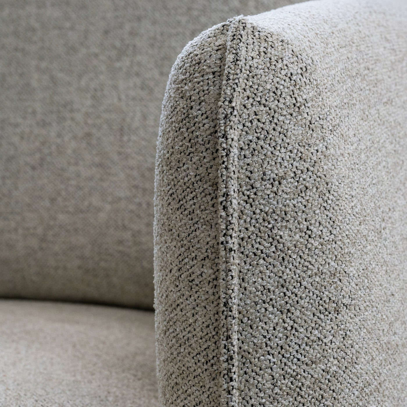 DAYLA Canapé 3 places convertible en tissu beige - Canapés convertibles - Mobilier Deco
