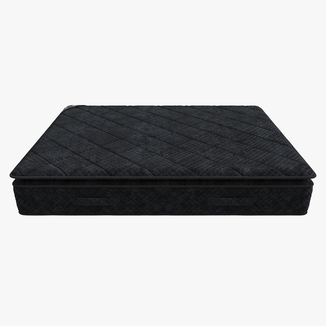 DUBAI BLACK Matelas mémoire de forme et ressorts ensachés 140x190 cm épaisseur 33 cm - Matelas - Mobilier Deco