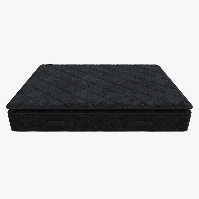 DUBAI BLACK Matelas mémoire de forme et ressorts ensachés 140x190 cm épaisseur 33 cm