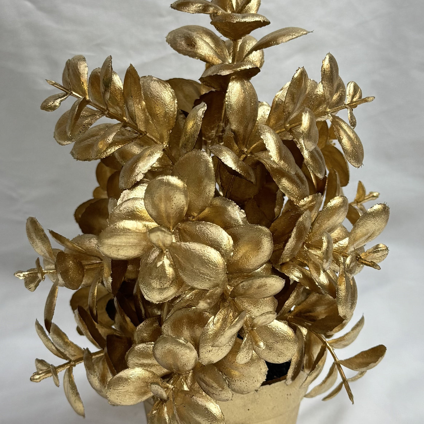 EROS Plante artificielle doré en pot - 25 cm