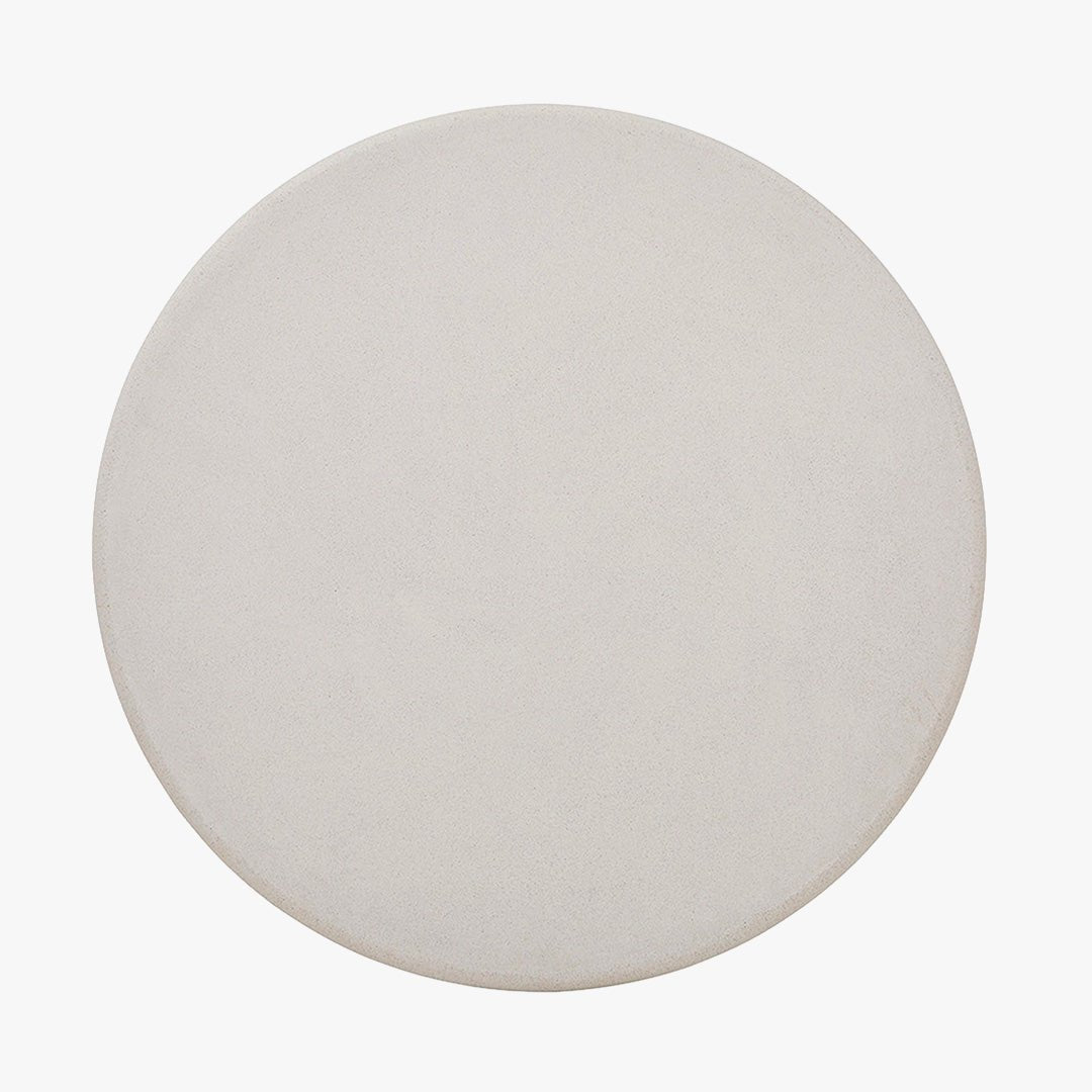 FARO Table à manger ronde couleur ciment 120 cm - Table à manger - Mobilier Deco