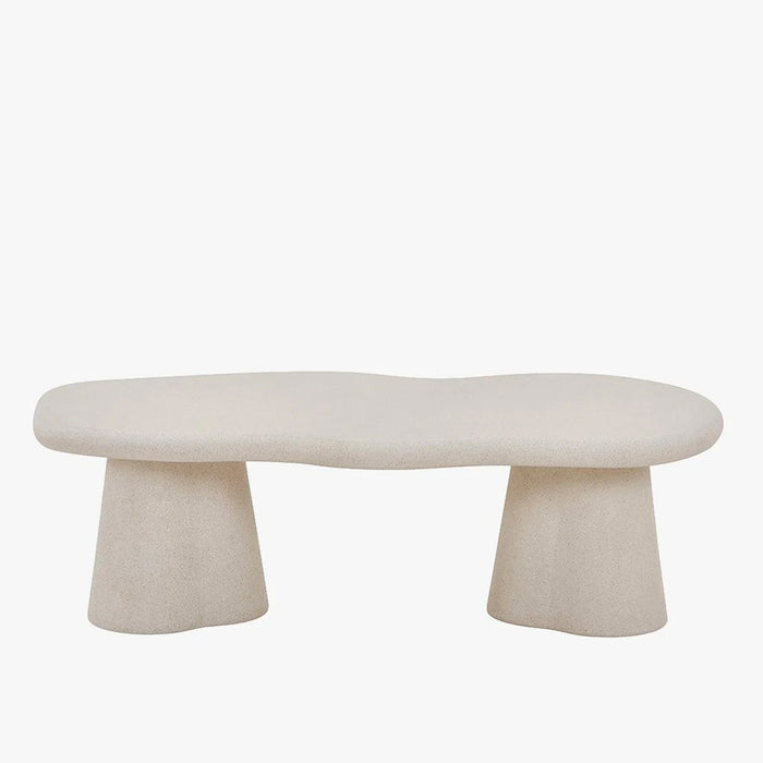 FARO Table basse couleur ciment 130 cm – Table basse – vue 2
