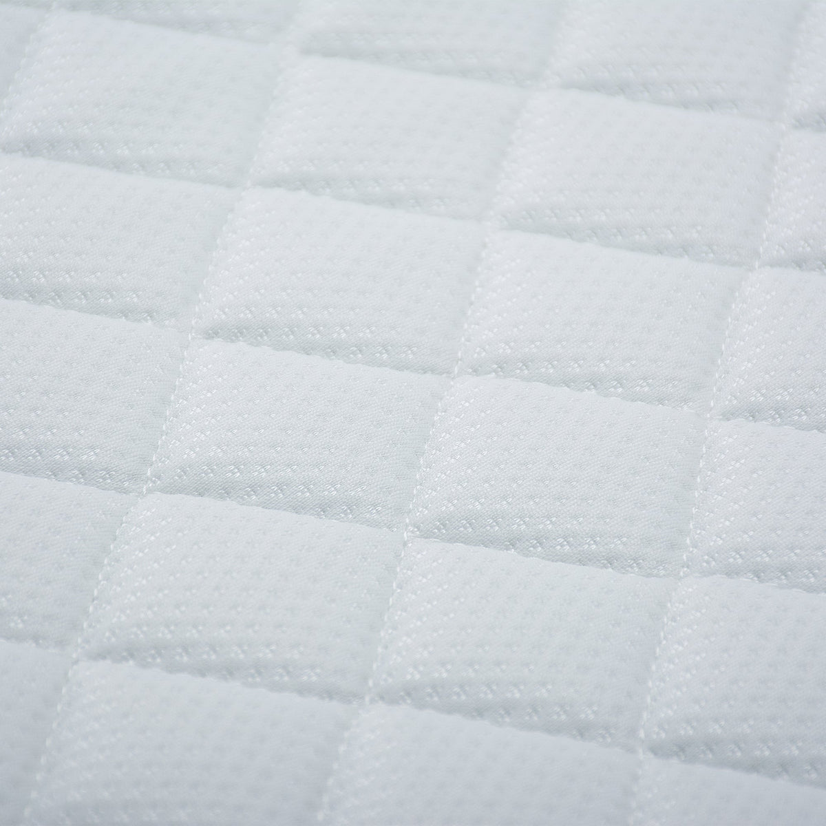 FELYA Canapé 3 places convertible matelas 12 cm en tissu écru - Canapés convertibles - Mobilier Deco