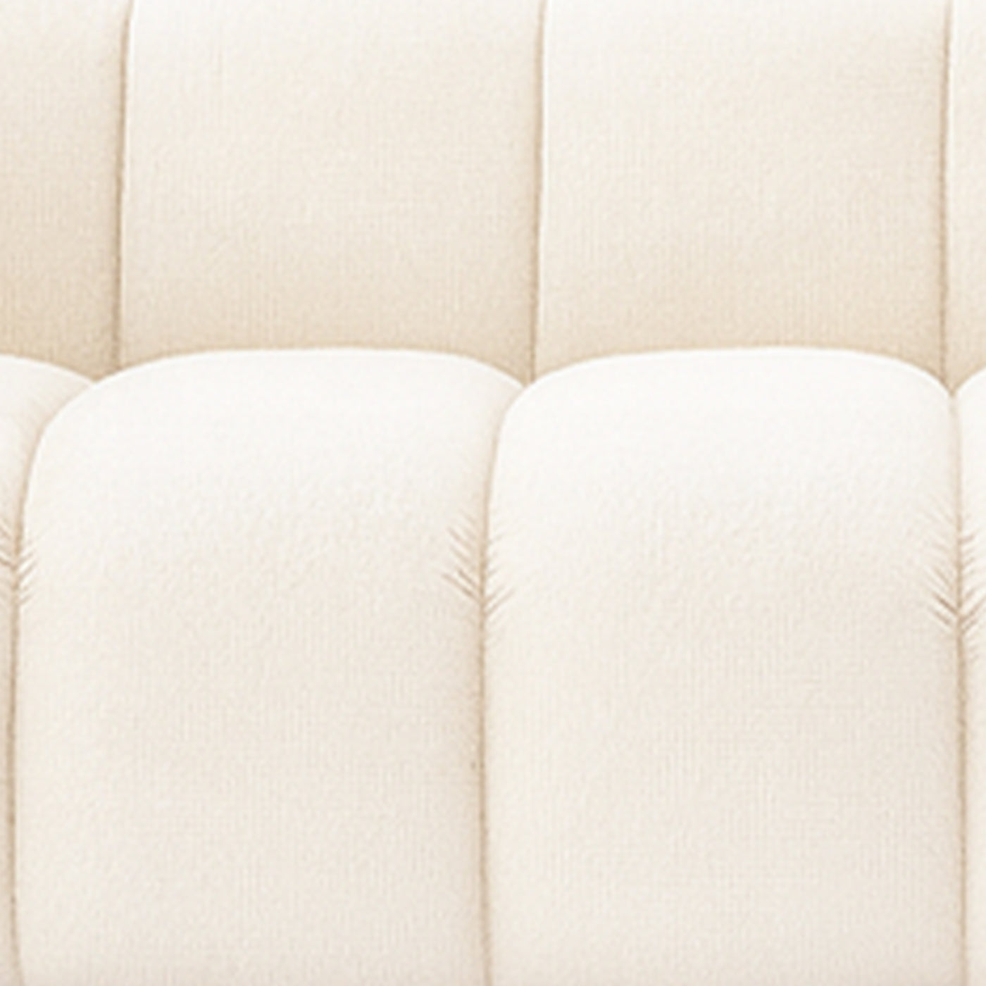 GABY Canapé 3 places en tissu beige