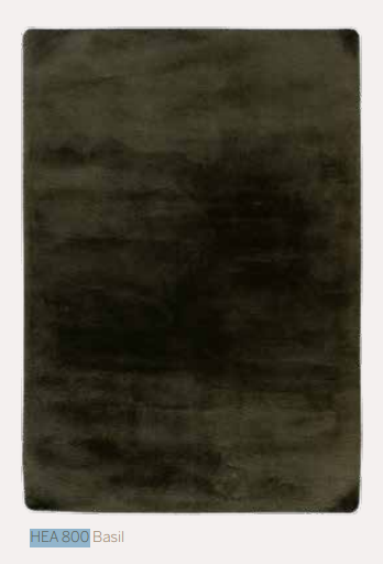 HEAVEN Tapis en tissu doux vert - 160x230 cm