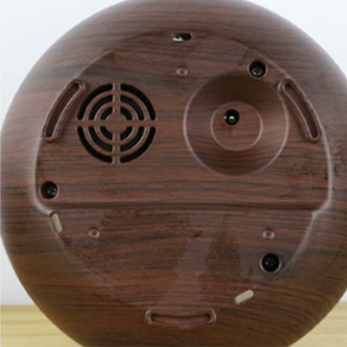 ILAYA Diffuseur d'huiles essentielles couleur bois noir à LED