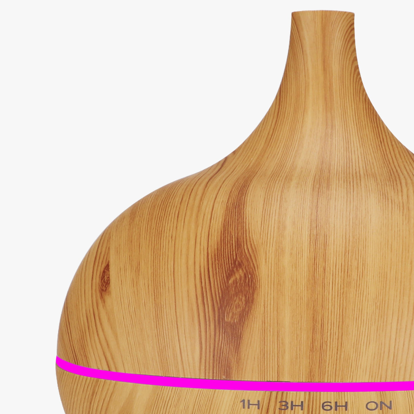 ILAYA Diffuseur d'huiles essentielles couleur bois à LED - Diffuseurs - Mobilier Deco