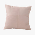 ISYS Coussin carré en tissu côtelé  beige 45x45 cm