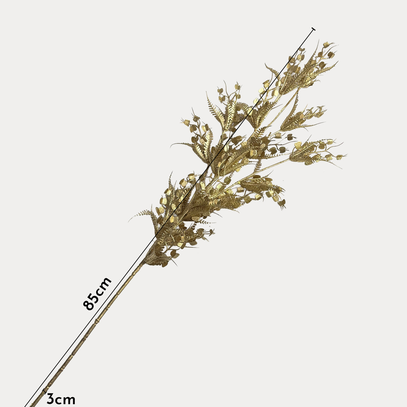 JENNY Branche florale artificielle doré - 85 cm